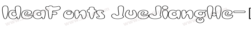 IdeaFonts JueJiangHe字体转换